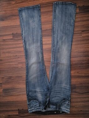 Express Women’s Medium Blue Flare Jeans